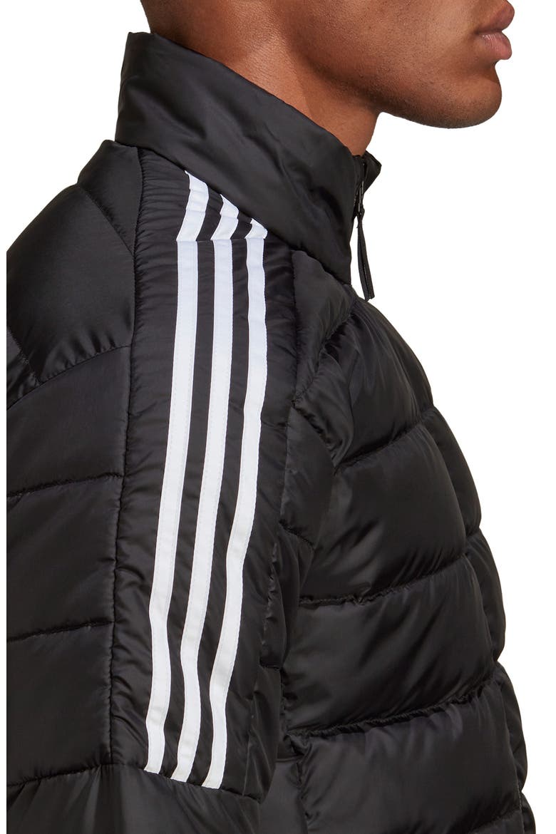 Essentials Down Jacket, Alternate, color, BLACK