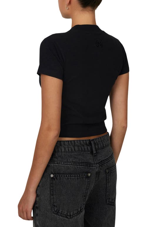 Good For Nothing Emblem Slub Baby T-shirt In Black