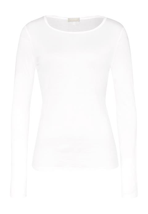 Ultralight Fitted Cotton Round Neck Top