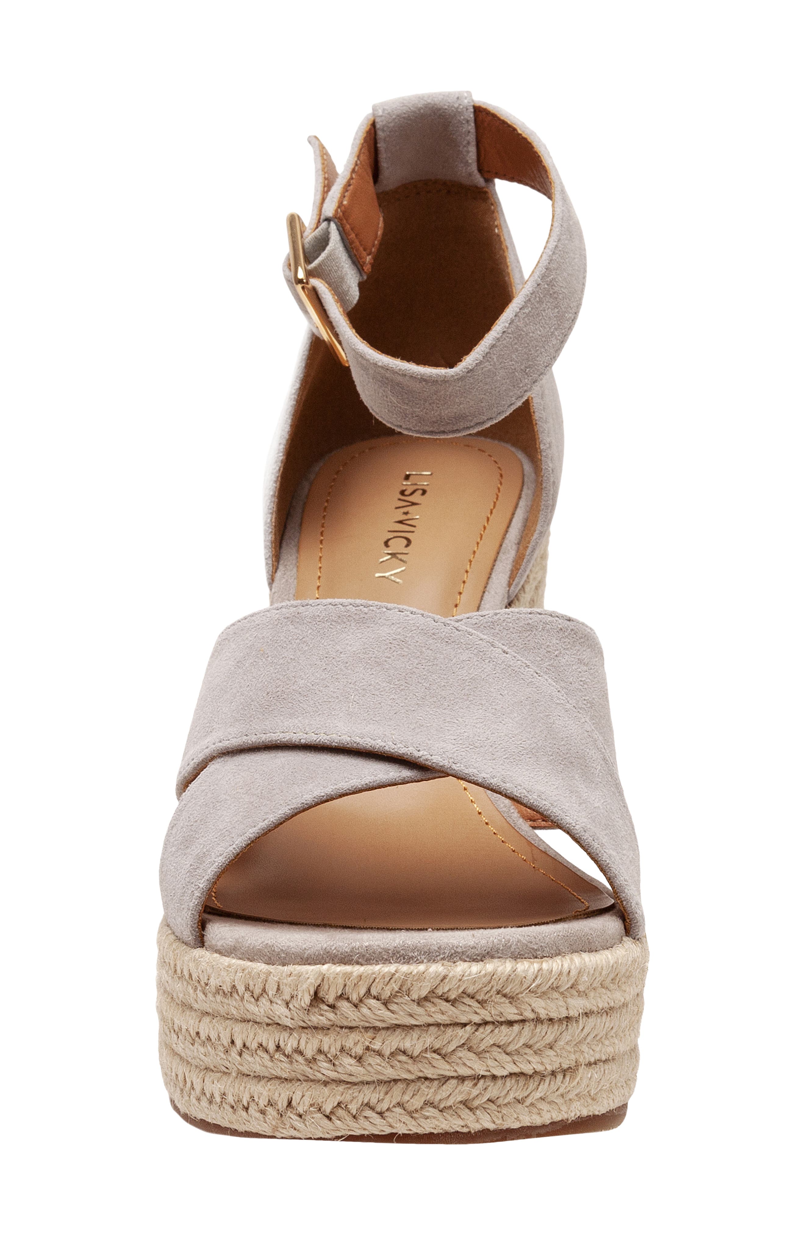 Lisa Vicky Gemi Platform Wedge Sandal, Alternate, color, 