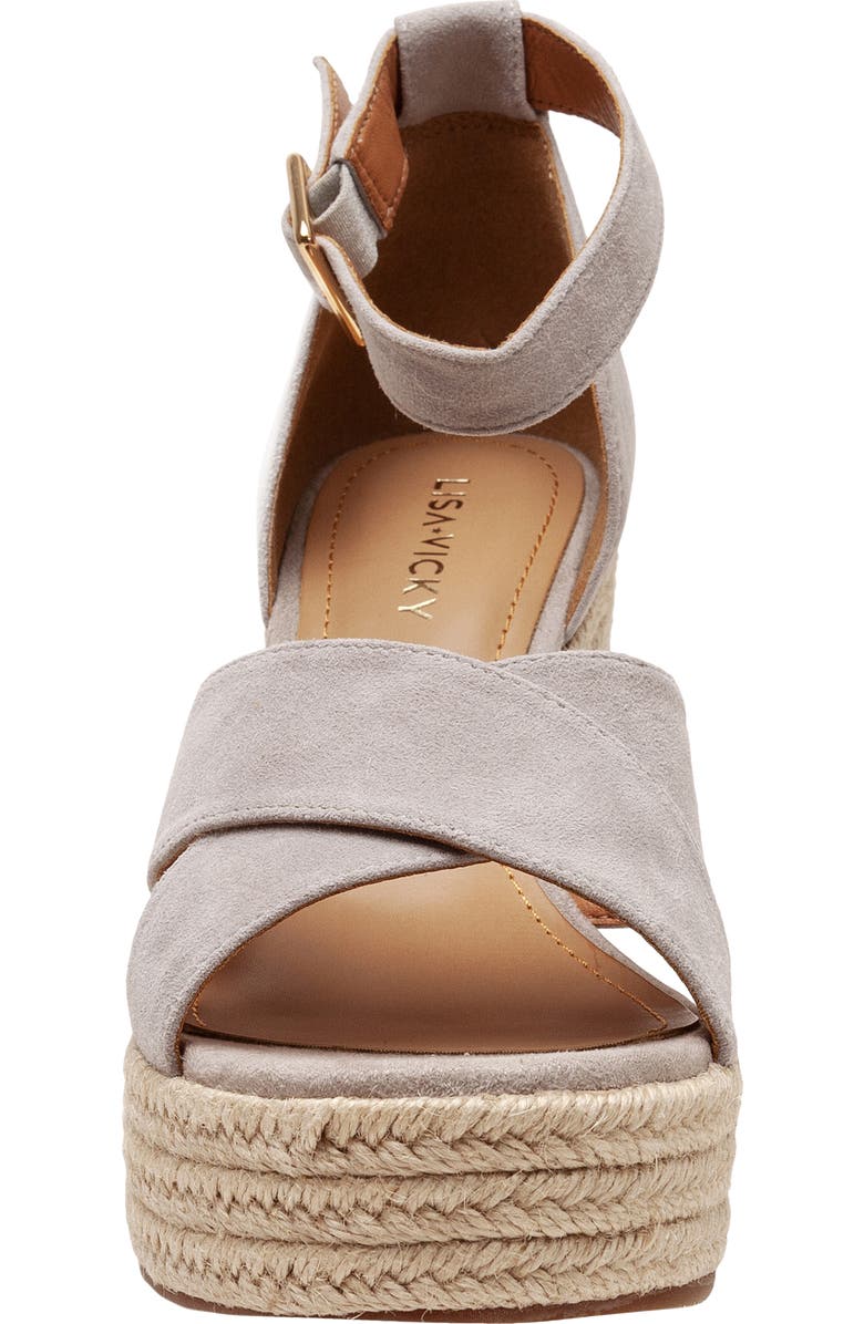 Lisa Vicky Gemi Platform Wedge Sandal, Alternate, color,