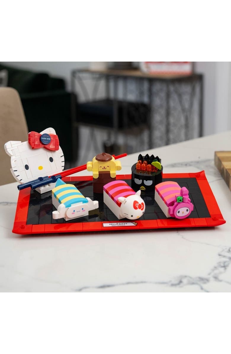 Brickcraft Hello Kitty Sushi Bar Building Set, Alternate, color, Pink