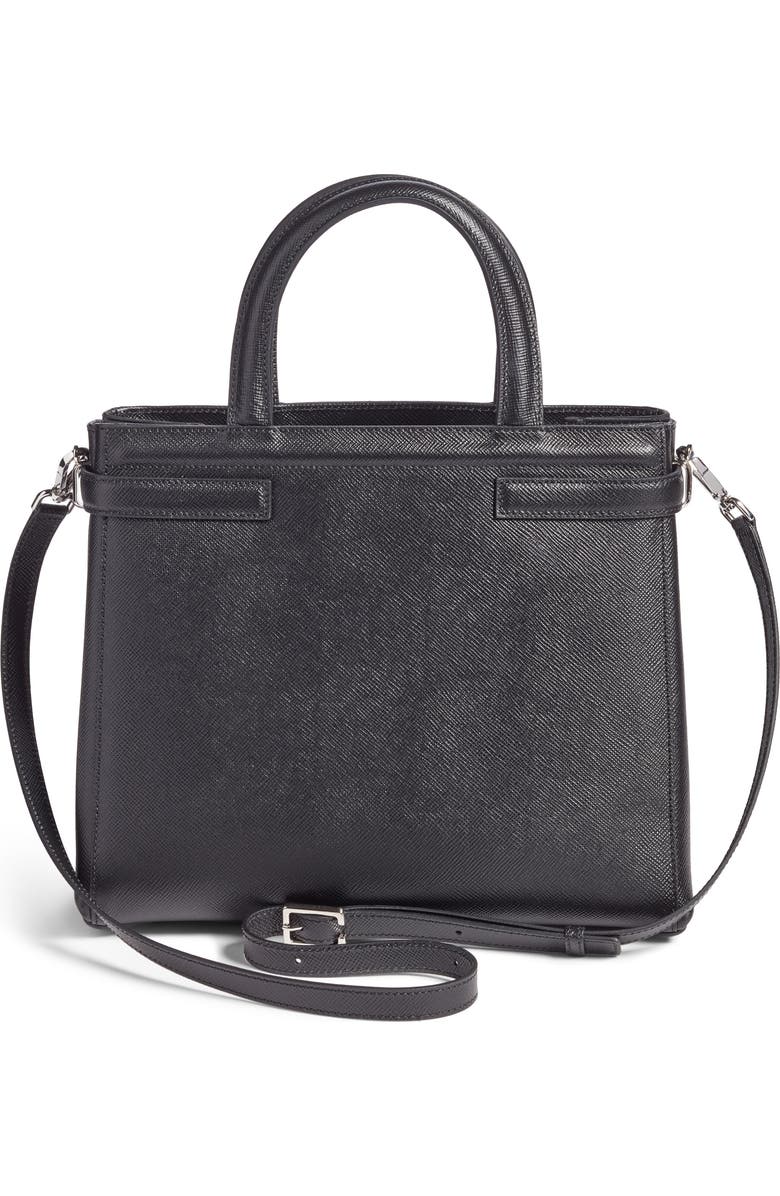 Serapian Milano Small Meline Evolution Leather Bag, Alternate, color,