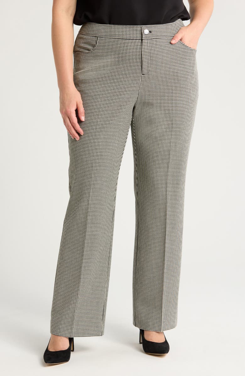 Anne Klein Houndstooth Pants, Main, color, 
