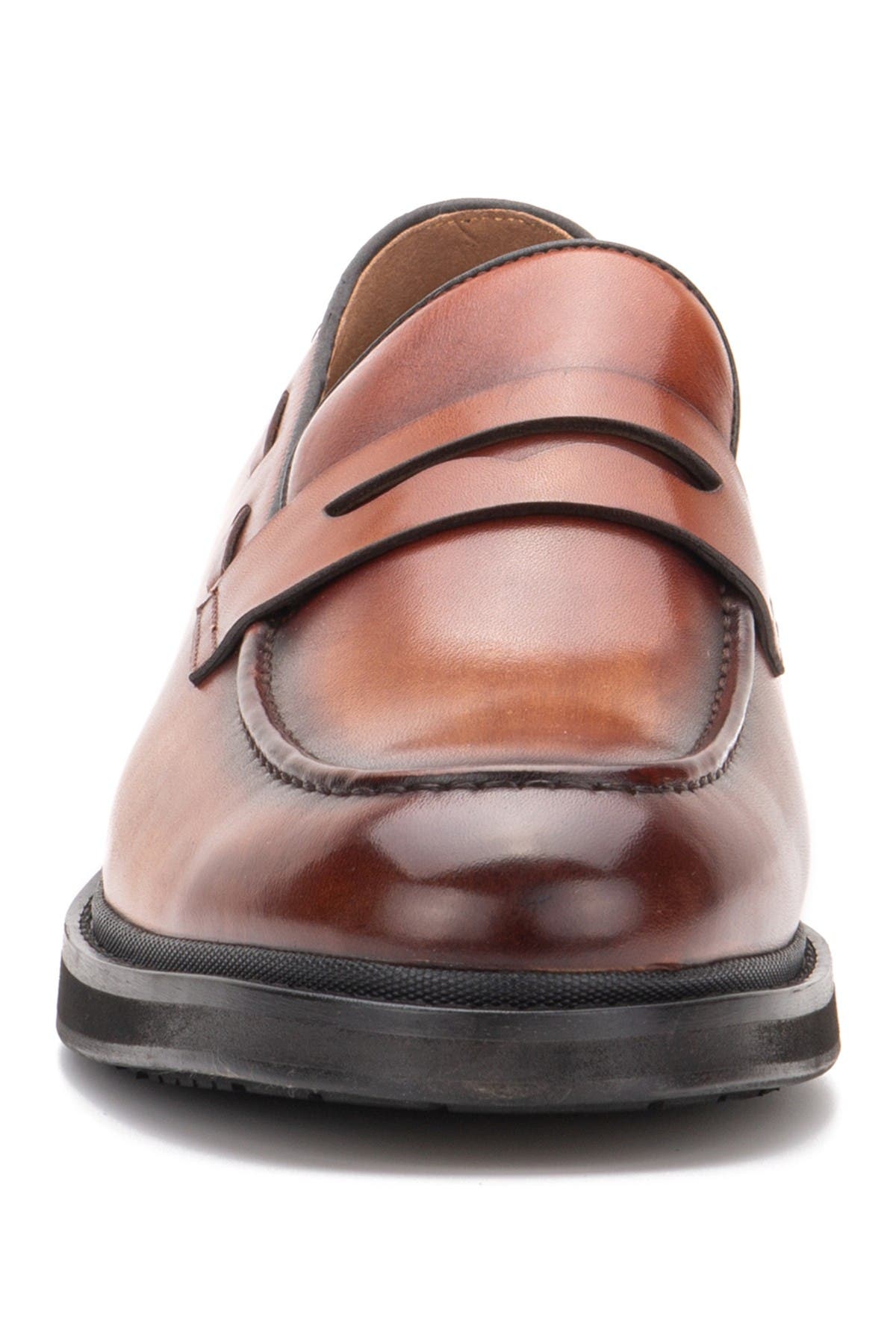 Lionell Leather Penny Loafer, Alternate, color, TAN