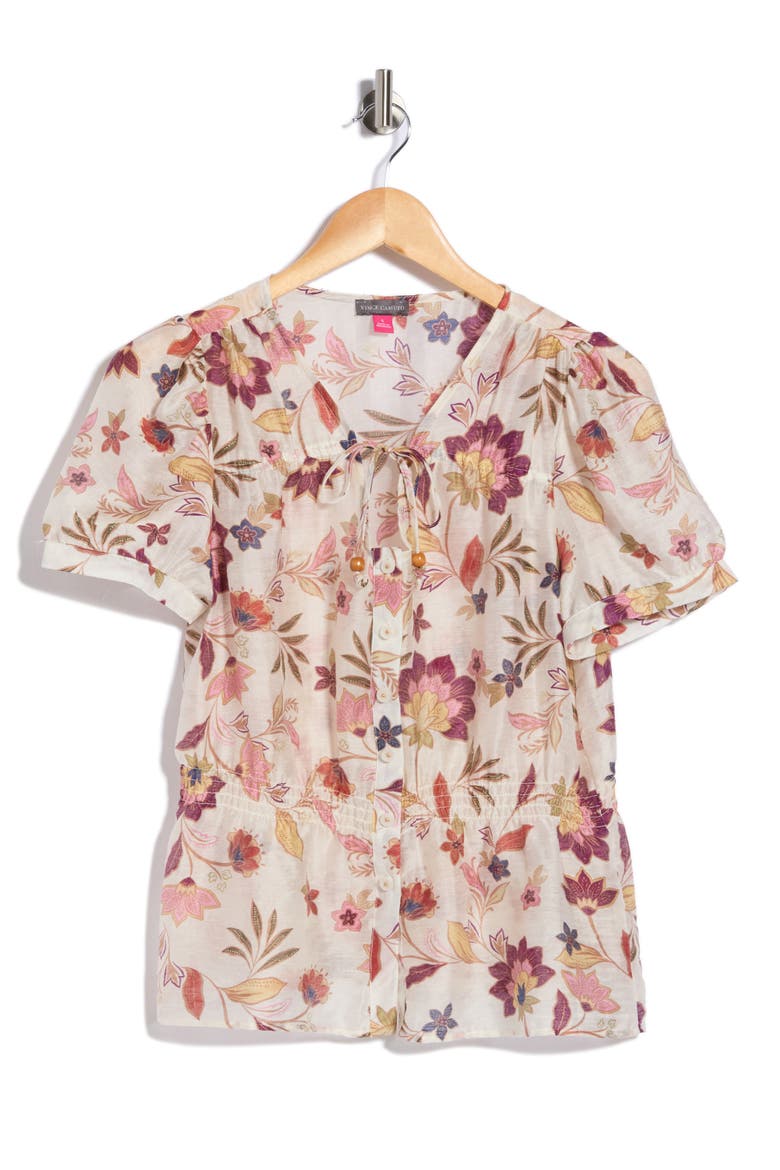 Puff Sleeve Top, Alternate, color, NEW IVORY