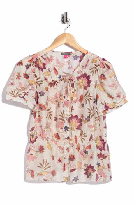 Vince Camuto Puff Sleeve Top