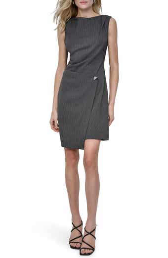 DKNY Faux Wrap Dress