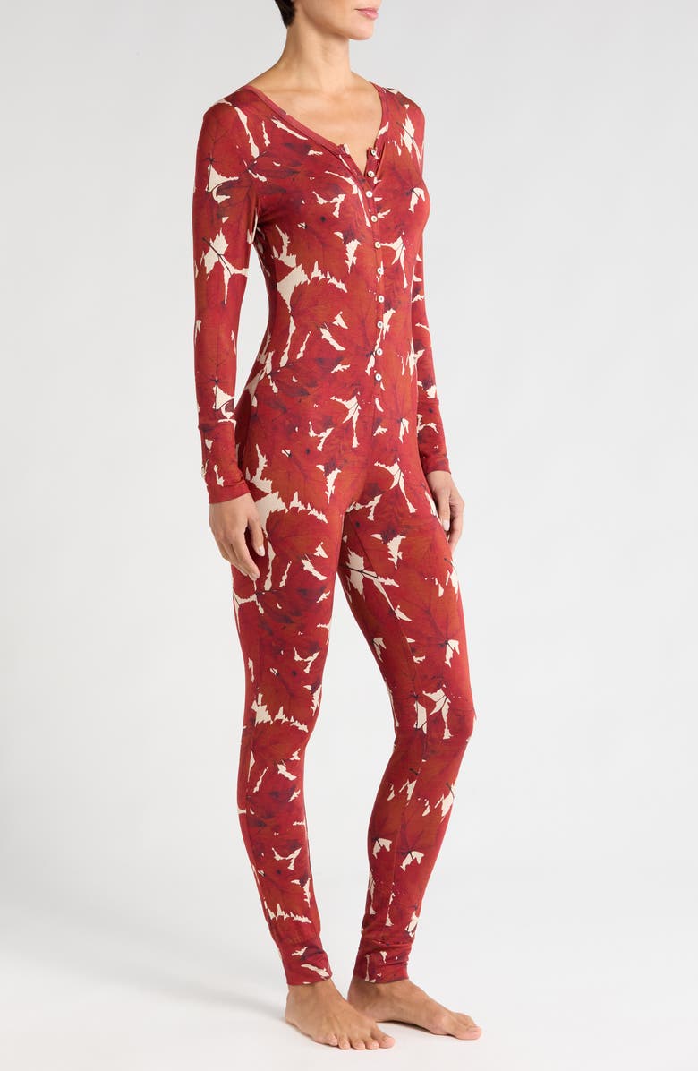 KILO BRAVA Long Sleeve One-Piece Pajamas, Alternate, color, 