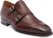 Magnanni Helios Wing Double Monk Strap Shoe