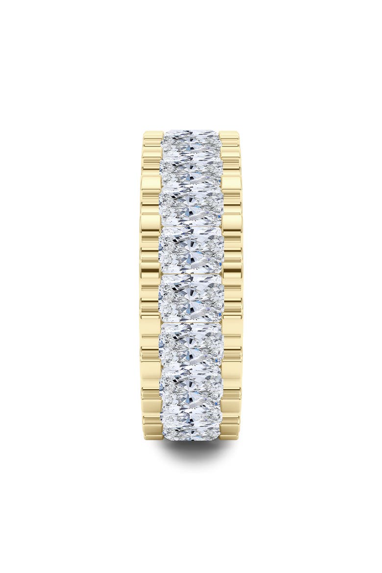 Radiant Cut Lab Grown Diamond Channel Ring, Alternate, color, 18K YELLOW GOLD
