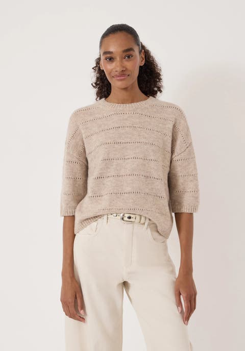 Arlette Gathered Sleeve Tee