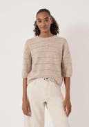 Hush Arlette Gathered Sleeve Tee