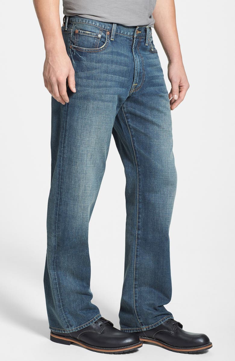 Lucky Brand '181' Relaxed Straight Leg Jeans, Alternate, color, 