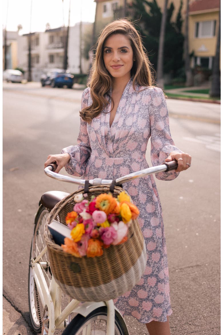 Lizzie Floral Dress, Alternate, color, PINK/ UPTOWN PINK