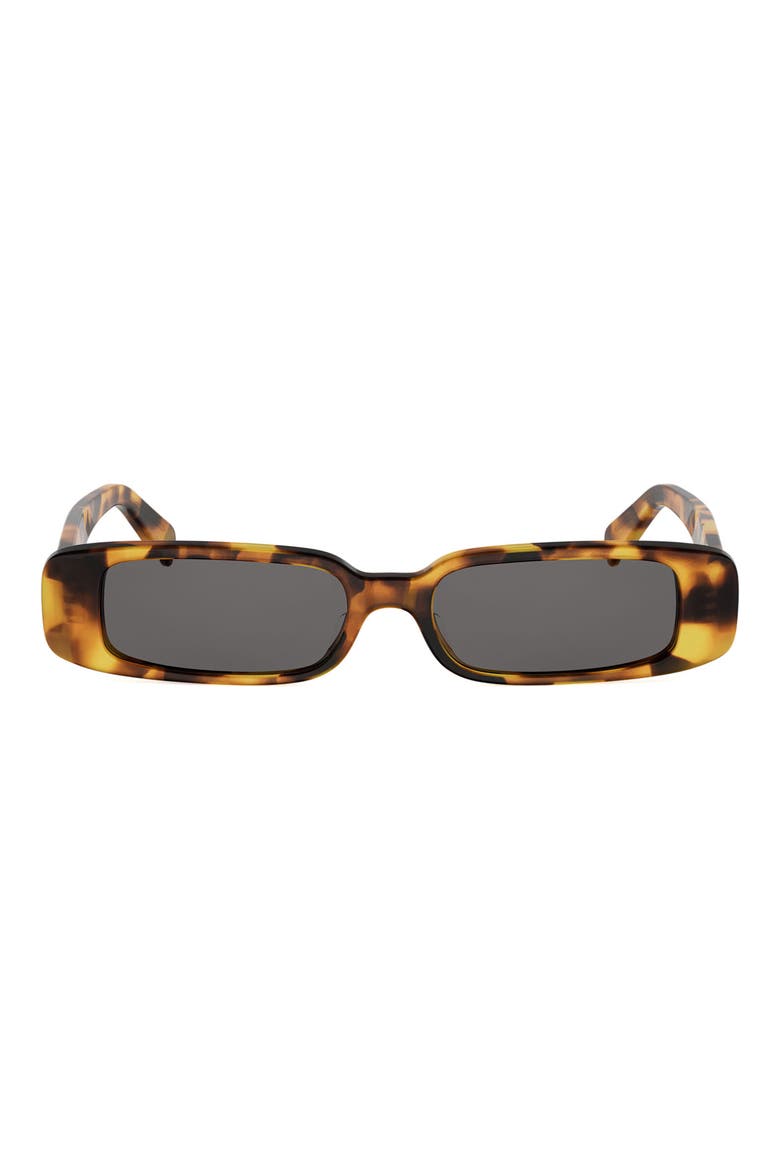 53mm Rectangle Sunglasses, Main, color, BLONDE HAVANA / SMOKE