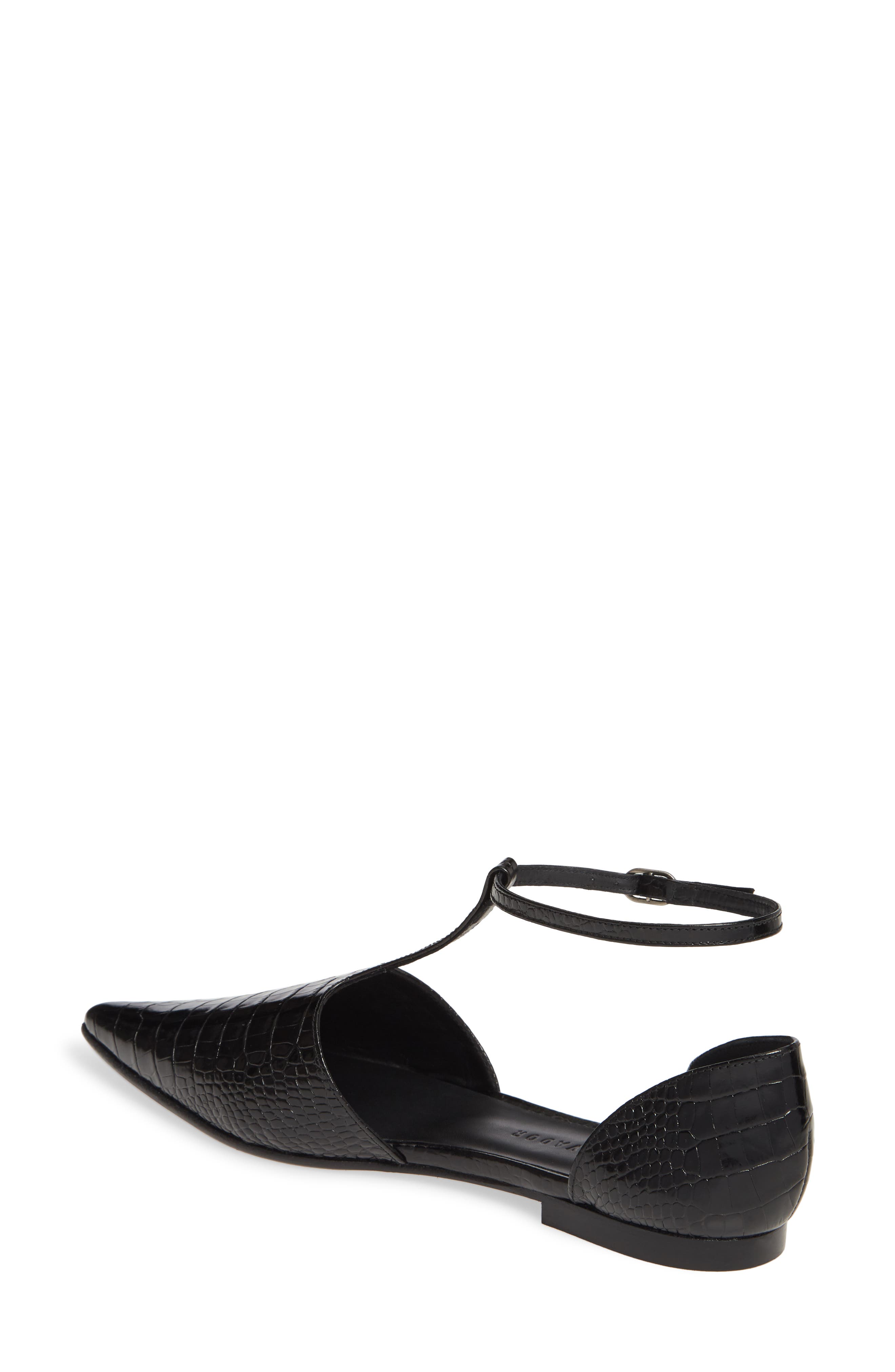 Freda Salvador Tulip T-Strap Flat, Alternate, color, 