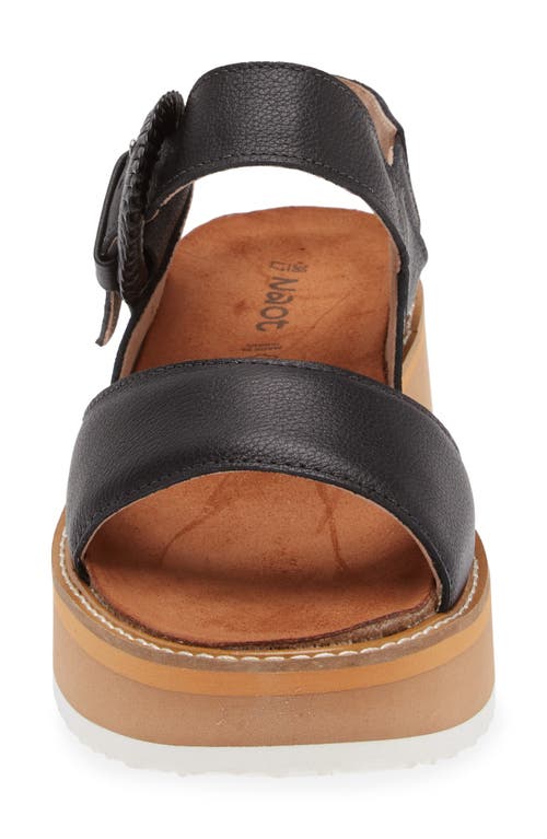 Naot Crepe Platform Sandal