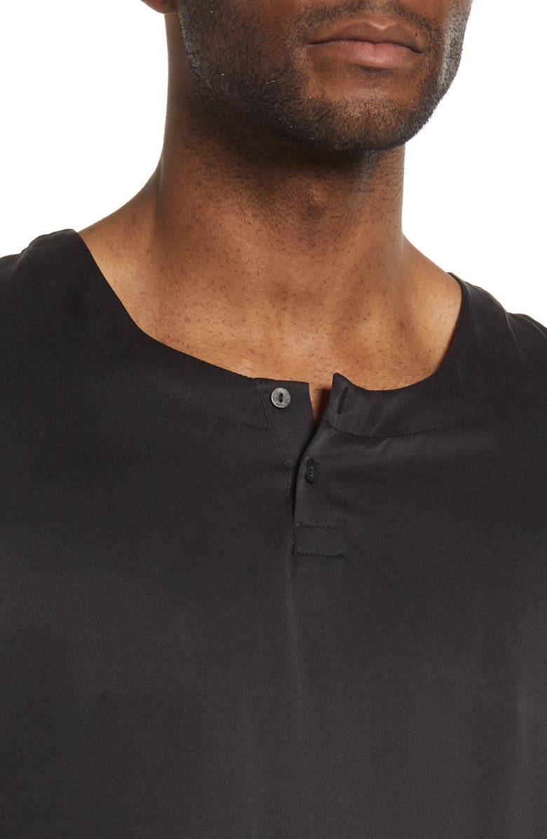 Lahgo Washable Silk Short Pajamas, Alternate, color, 