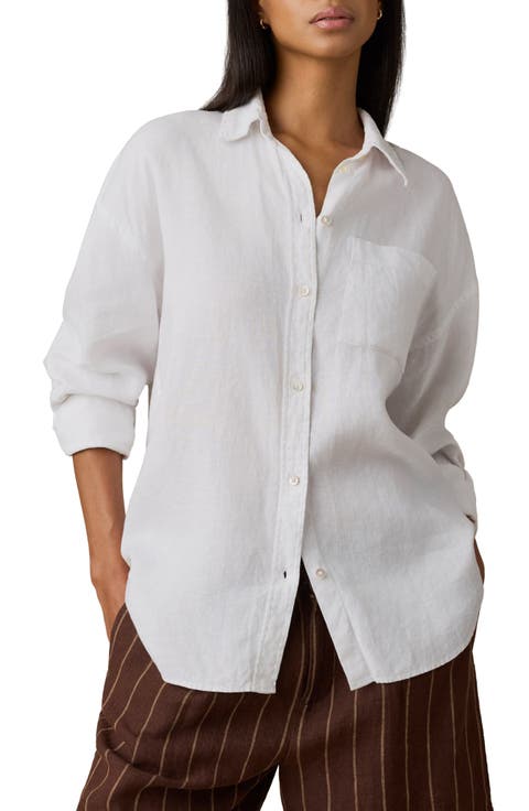 Laguna Linen Button-Up Shirt