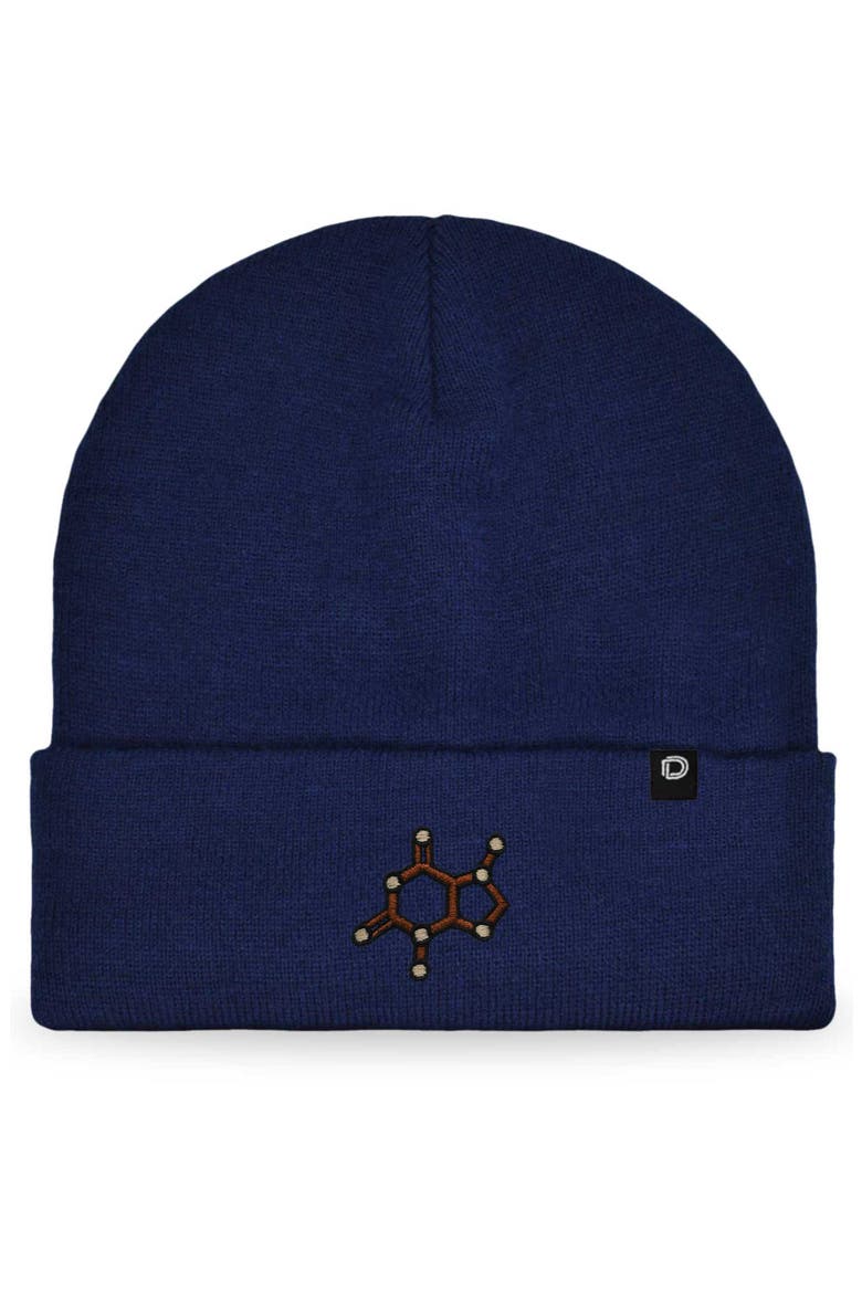 Molecule Beanie, Main, color, Navy Blue