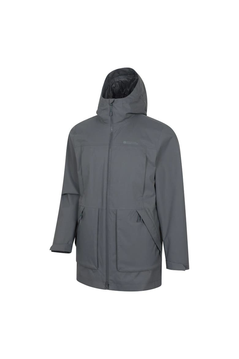 Harbour Waterproof Jacket, Alternate, color, Gray