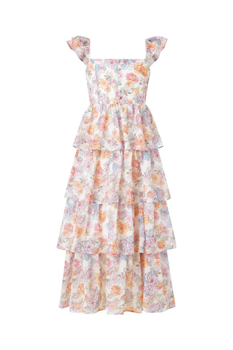 Posie Maxi Dress, Main, color, Floral