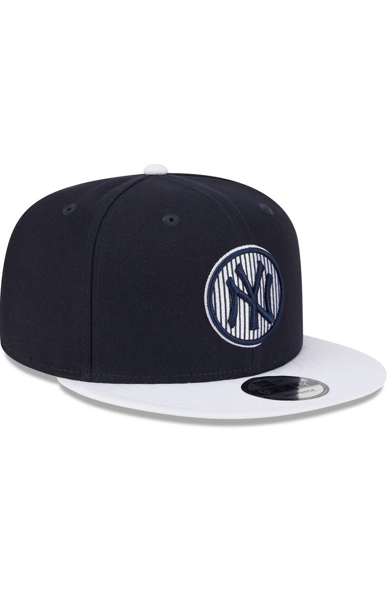 New Era Men's New Era Navy New York Yankees 2024 Batting Practice 9FIFTY Snapback Hat, Alternate, color, Navy