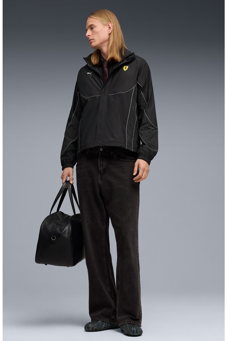 Scuderia Ferrari Windbreaker, Alternate, color, PUMA BLACK