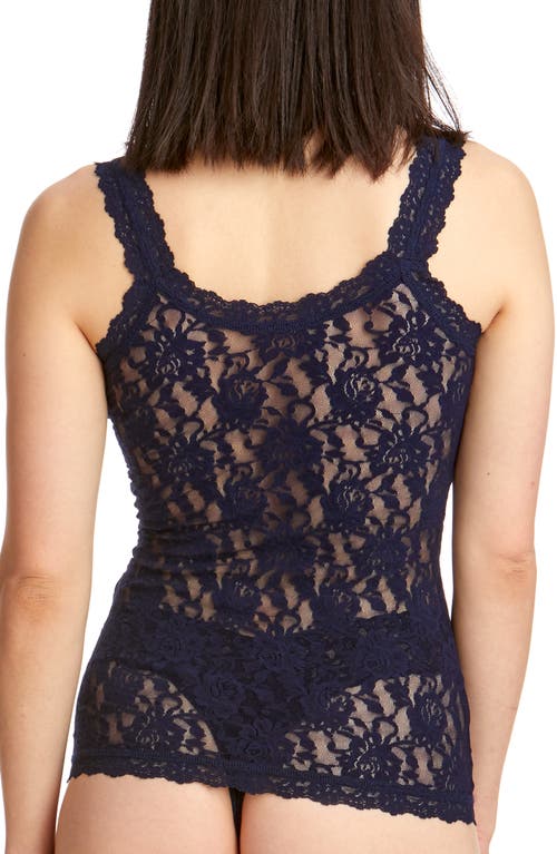 Hanky Panky Signature Lace Unlined Camisole In Blue