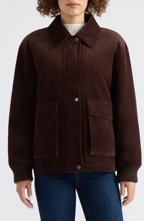 Bente Corduroy Padded Boyfriend Jacket