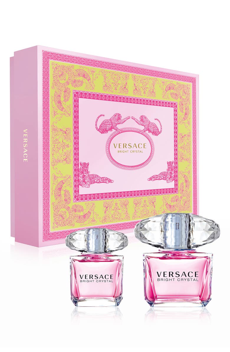 Versace Bright Crystal Eau de Toilette Set-$155 Value, Main, color,