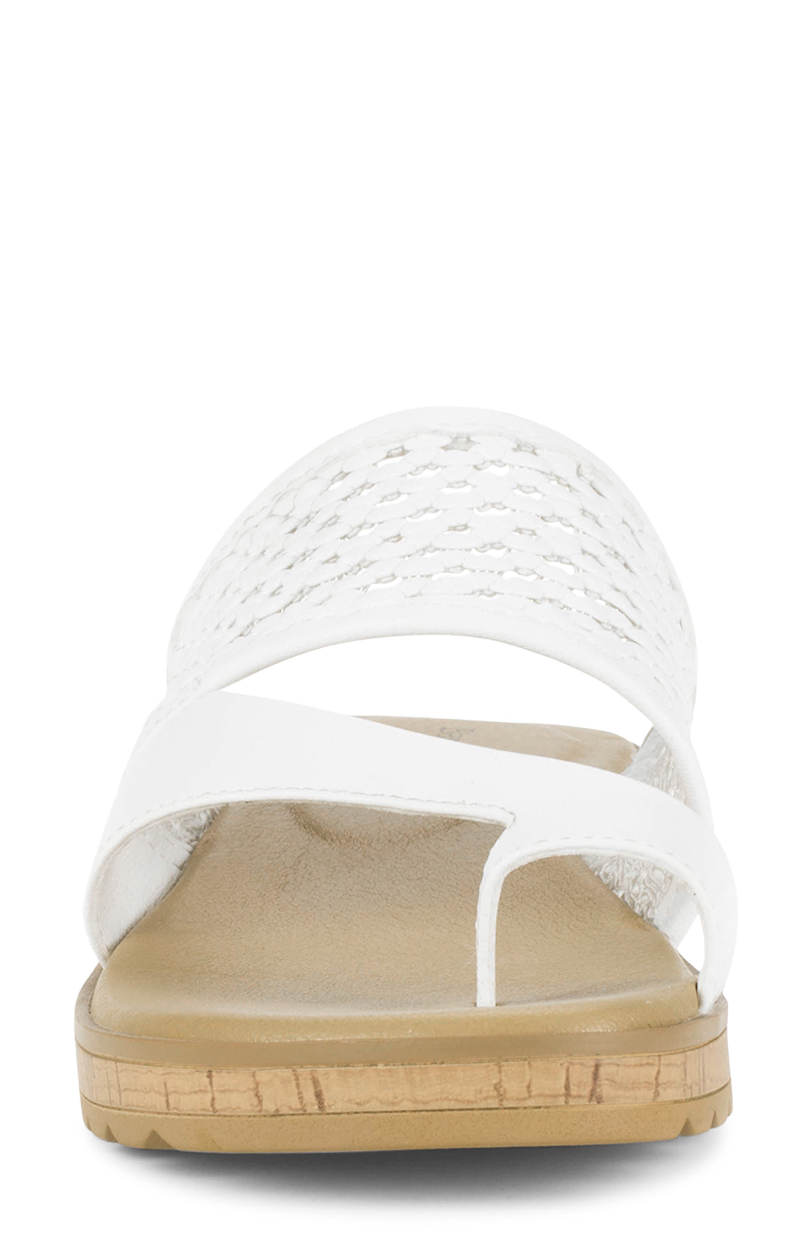 BARETRAPS Gibby Slide Sandal, Alternate, color, White