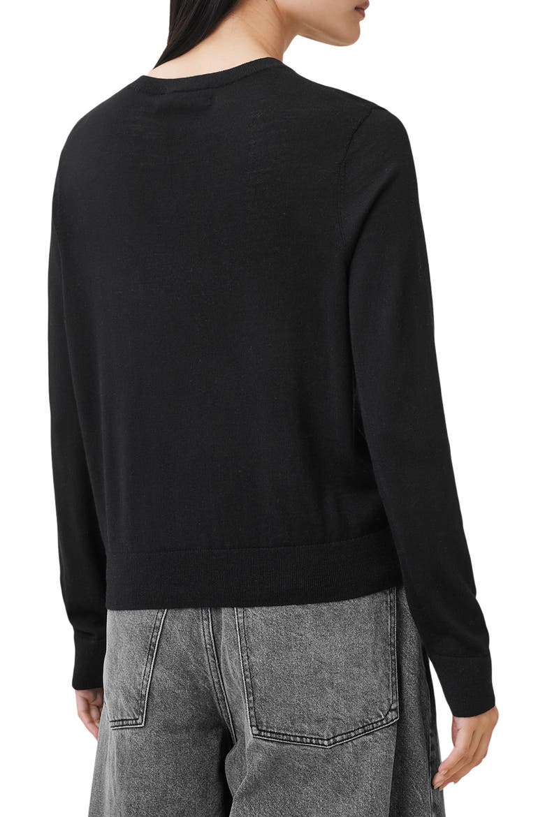Anouk Cardigan, Alternate, color, BLACK