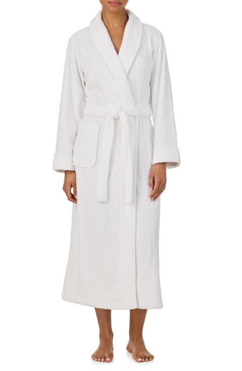 Shawl Collar Long Robe
