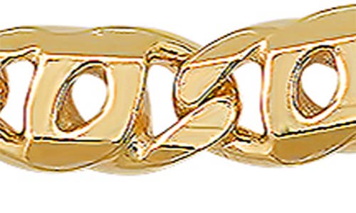 Queen Jewels Tiger Eye Chain Bracelet In Gold