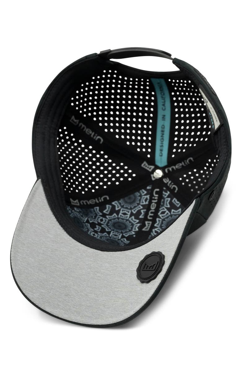 Melin Hydrolite A-Game Performance Snapback Hat, Alternate, color, Black