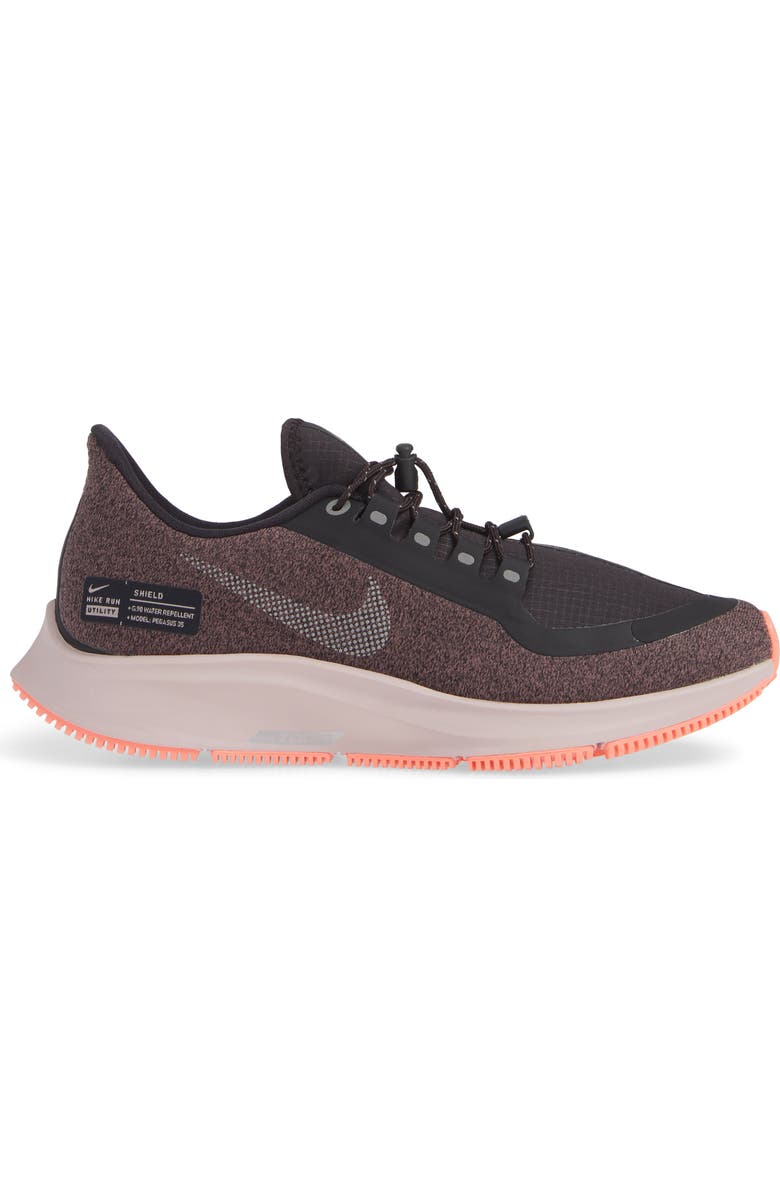 Nike Air Zoom Pegasus 35 Shield GS Water Repellent Running Shoe, Alternate, color,