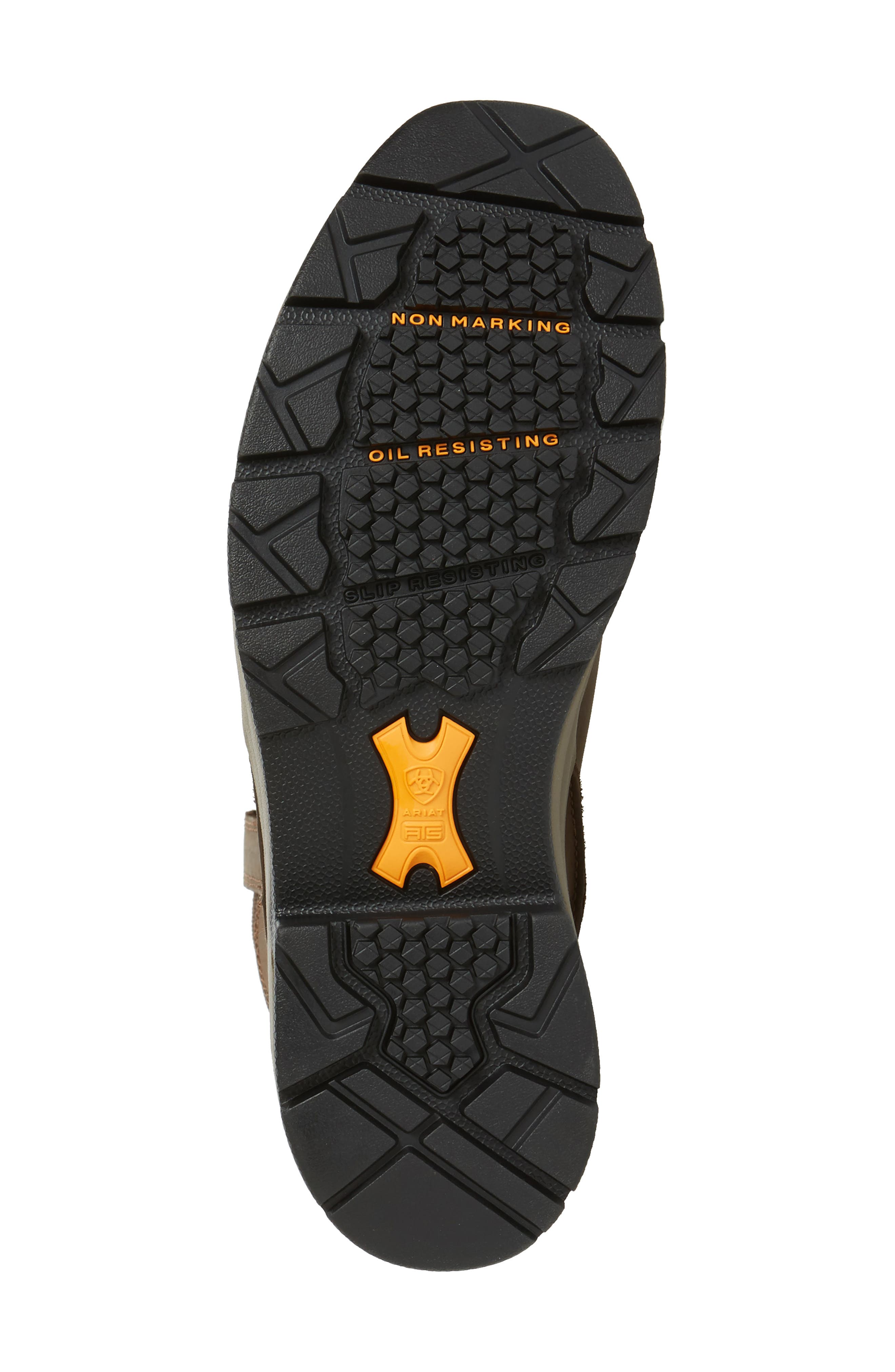 MasterGrip Pull-On Composite Toe Boot, Alternate, color, BROWN