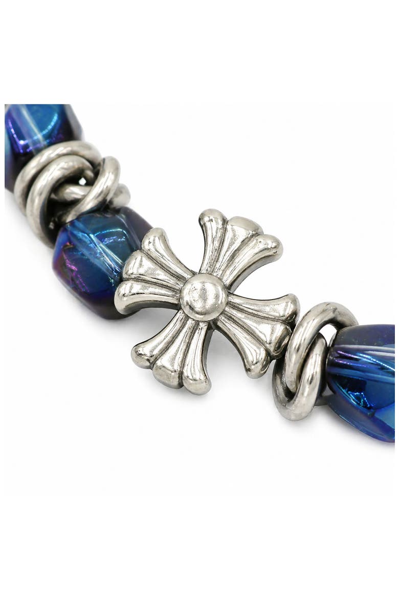 Aurora Beaded Bracelet, Alternate, color, BLUE AND PURPLE
