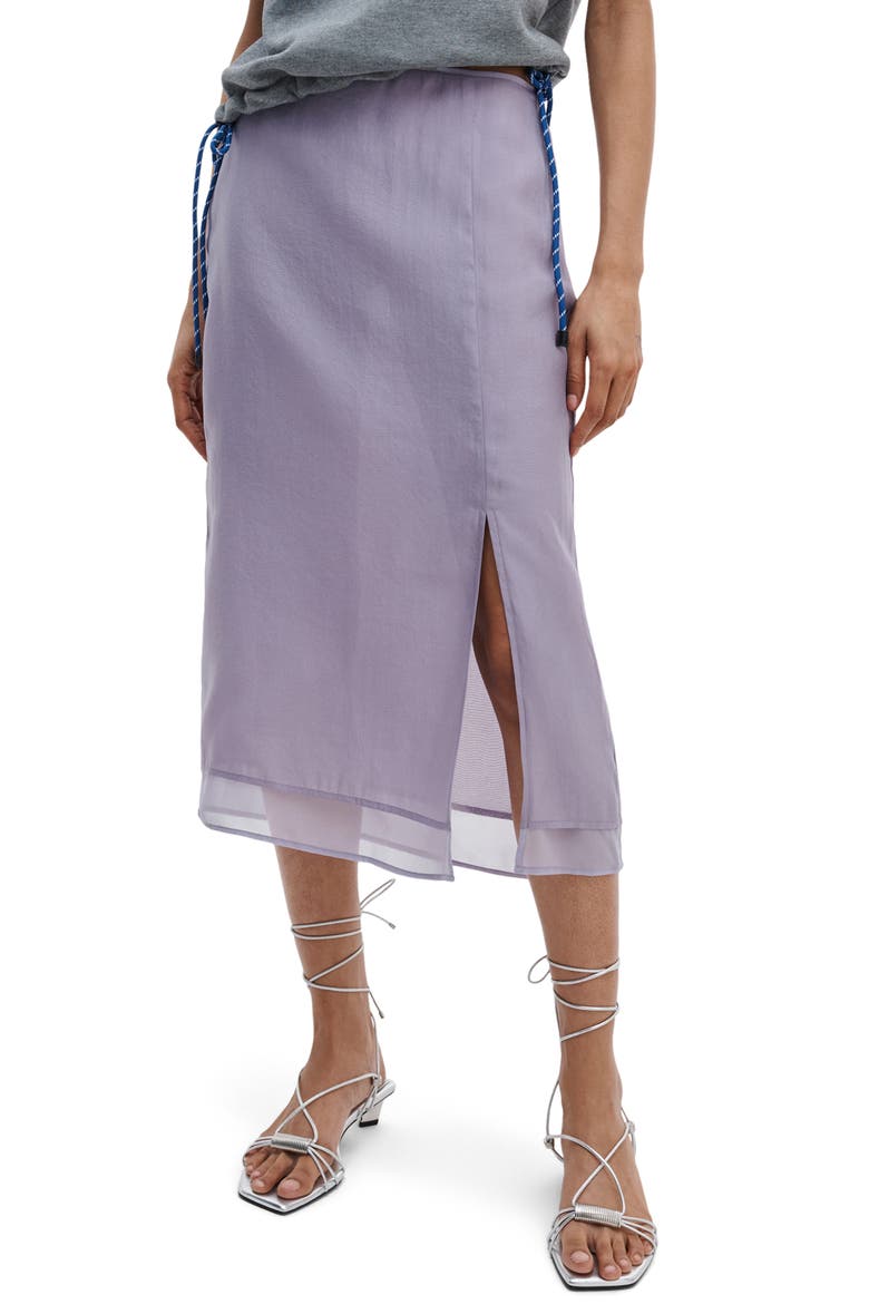 Suki Midi Skirt, Main, color, LILAC