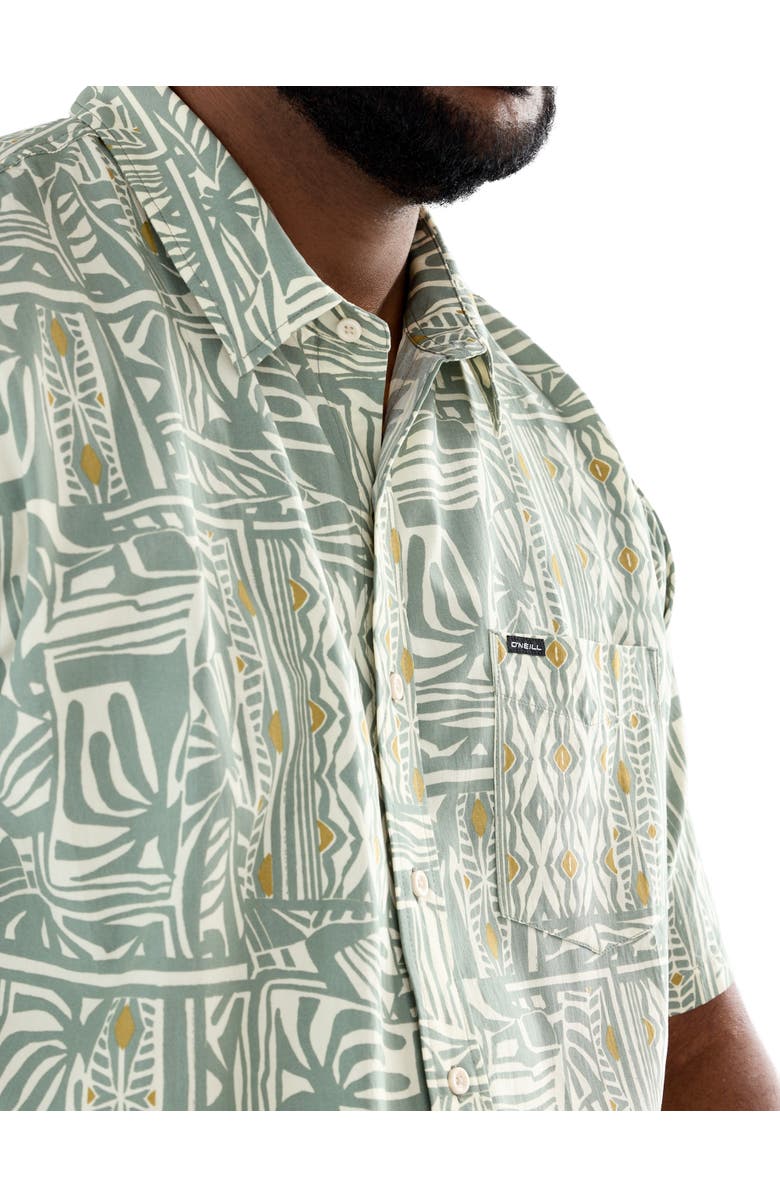 O'Neill Big & Tall Oasis Sport Shirt, Alternate, color, Sage