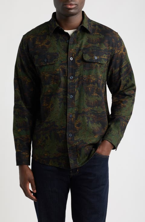 Tanner Twill Long Sleeve Button Up Shirt