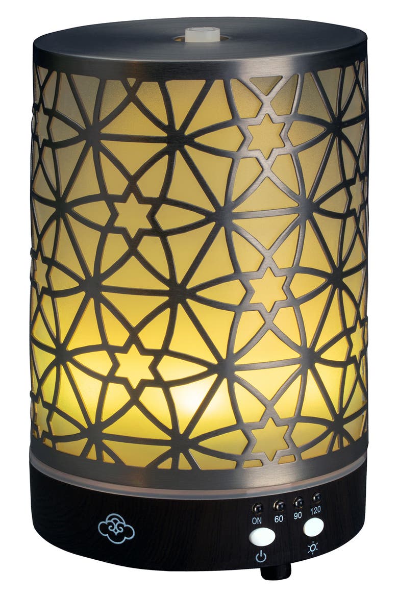 Nexus Metal Ultrasonic Aroma Diffuser, Alternate, color, SILVER