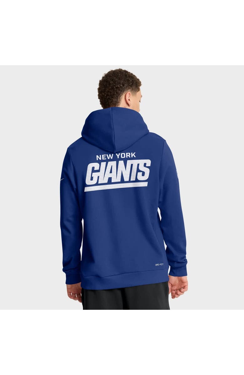 Nike Men's Nike Royal New York Giants Sideline Standard Issue Initial Home Dri-FIT Hoodie, Alternate, color, Royal