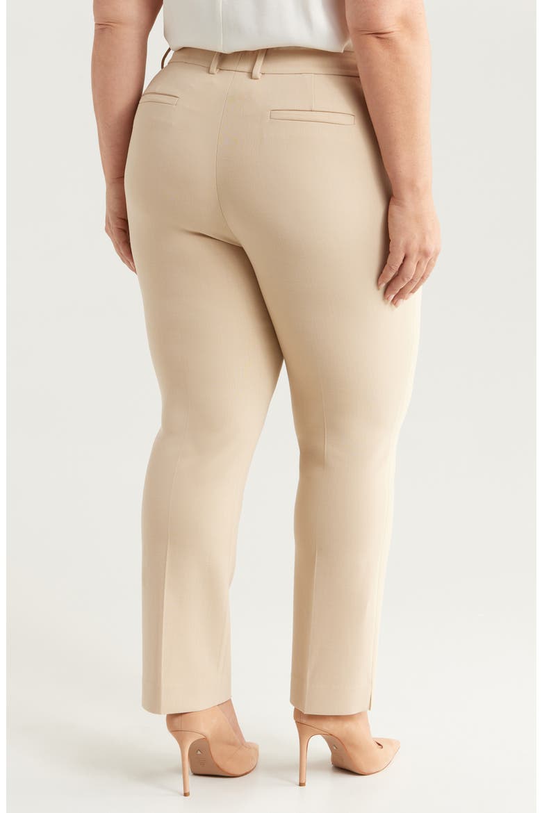 Manhattan Stretch Wool Cigarette Pants, Alternate, color, PLASTER