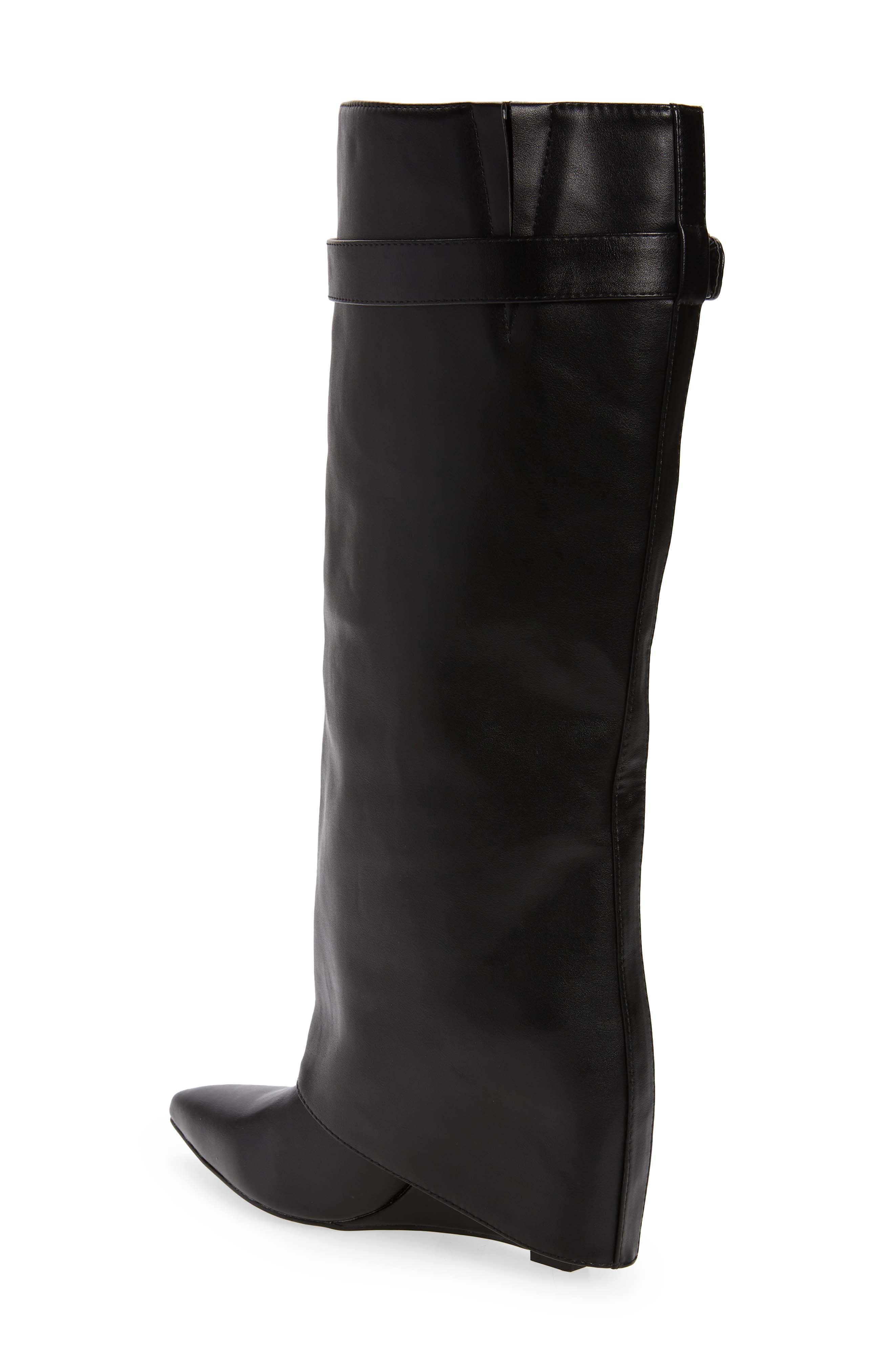 AZALEA WANG Melina Pointy Toe Boot, Alternate, color, 