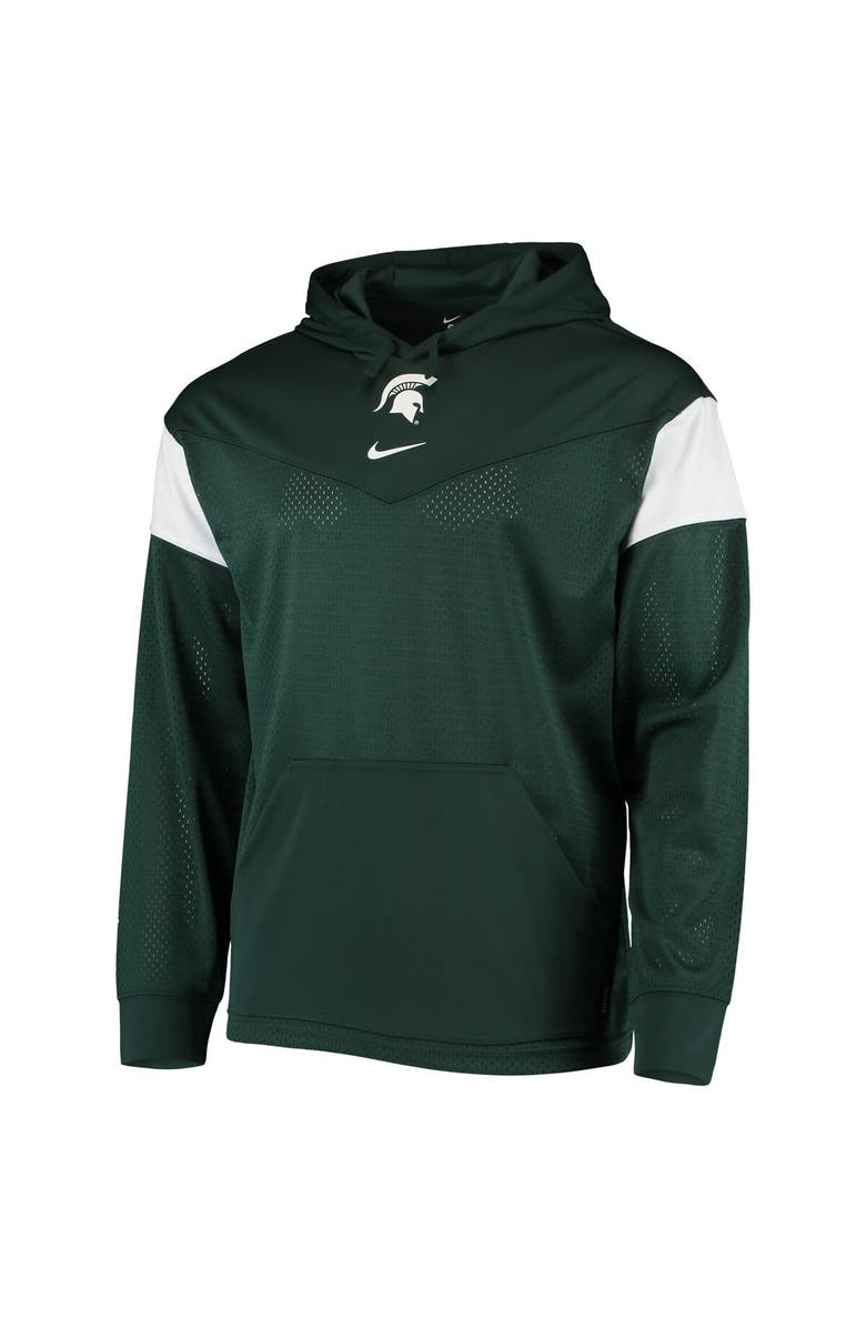 Nike Men's Nike Green Michigan State Spartans Sideline Jersey Pullover Hoodie, Alternate, color, Green
