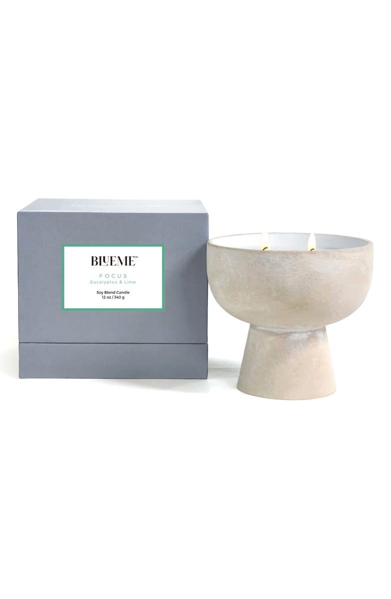 Blueme Focus Medium Ceramic Candle, Main, color,