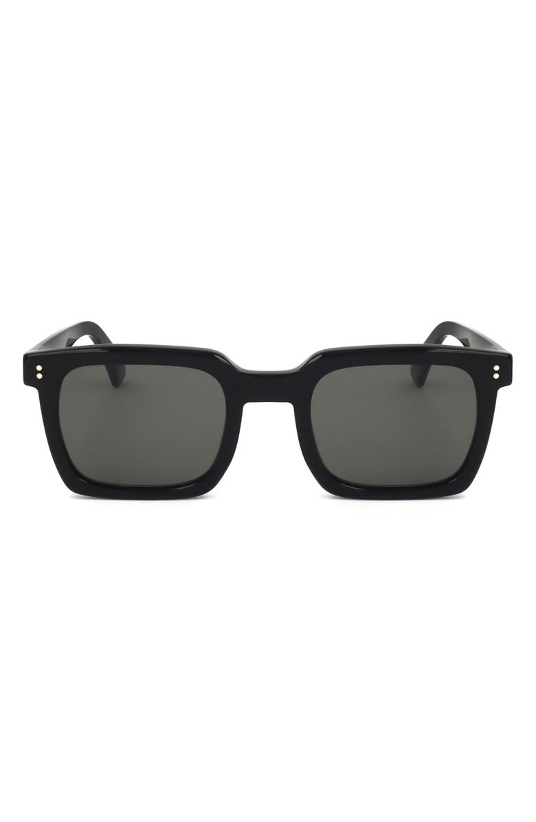 SUPER by RETROSUPERFUTURE<sup>®</sup> 50mm Square Sunglasses, Main, color, Black